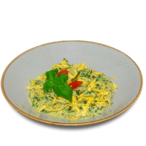 Penne ze szpinakiem. Porcja 300g