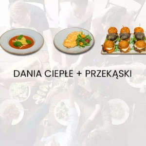 Obiad z przekąskami dla 20 osób