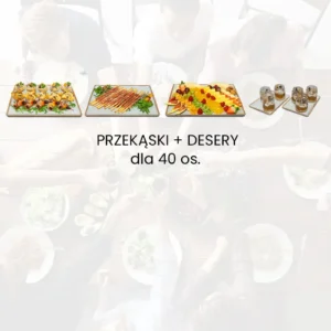 Przekąski standing party dla 40 osób