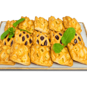Mix ciastek francuskich z nadzieniem - 40 sztuk